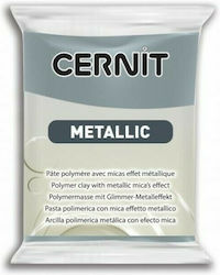 Cernit Metallic Argilă polimerică Gri 56gr CE08...