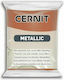 Cernit Metallic Πολυμερικός Πηλός 56gr Bronze