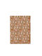 Chic Mic Dried Flower Kitchen Towel from 100% Cotton in Brown Colour 50x70cm