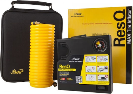 AirMan Tire Pumpe ResQ Max 35PSI mit Kabel 12V