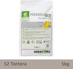 Kerakoll Fugabella Eco Porcelana 0-8mm Gresie de umplere a rosturilor de țiglă 52 Tortora 5kg