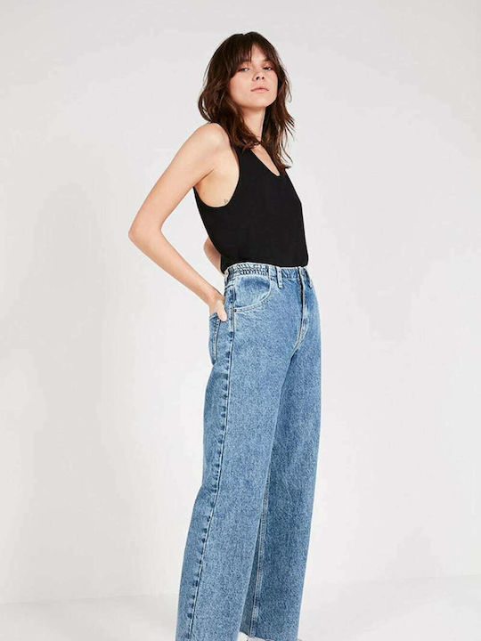 American Vintage Αμάνικο Γυναικείο Top Μαύρο