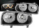 Depo Front Lights Angel Eyes for Volkswagen Golf
