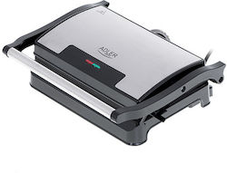 Adler AD 3052 700W για 2 Τοστ Inox Adler AD 3052 700W για 2 Τοστ Inox