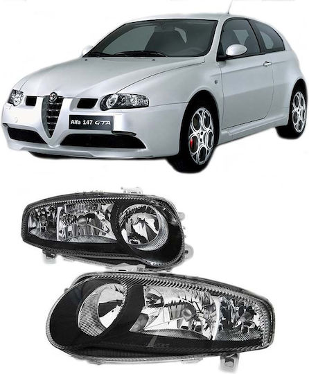 Depo Предни светлини за Alfa Romeo Алфа 147 2001-2004 2бр