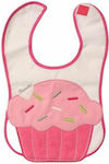 Buude Bib Fabric with Hoop & Loop Fastener Pink