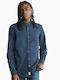 Timberland Men's Shirt Long Sleeve Cotton Checked Blue