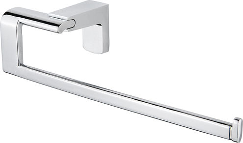 Tema Wandmontierter Metallischer Papierhalter Silber