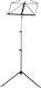 Konig & Meyer 100/1 Αναλόγιο Μουσικής Ύψους 62.5-124cm σε Μαύρο Χρώμα