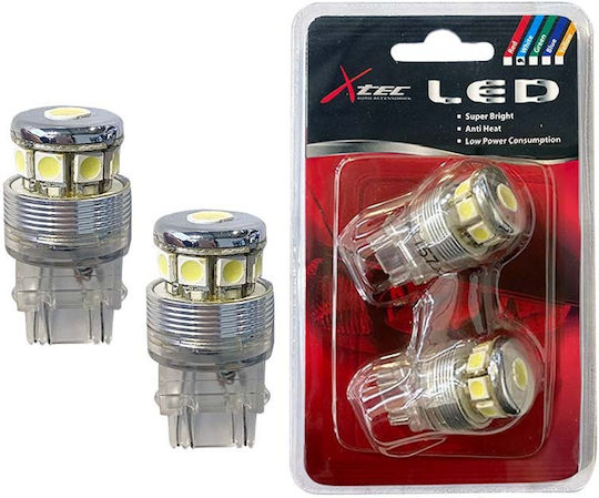 Carner Λάμπες Αυτοκινήτου T20 / W21/5W LED 12V 2τμχ
