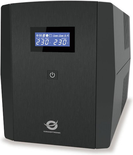 Conceptronic ZEUS04EMP UPS Line-Interactive 2200VA 1320W με 5 Πρίζες