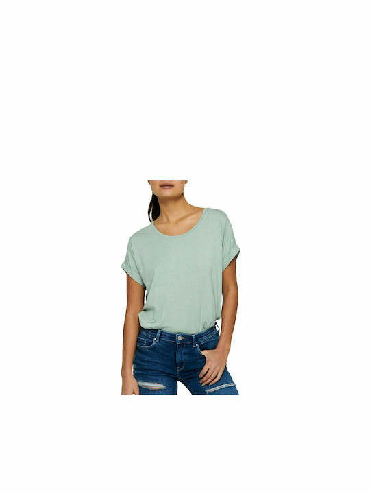 Only Women's T-shirt Light Aquamarine