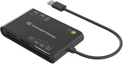 Conceptronic Card Reader USB 3.0 για SD/microSD/MemoryStick