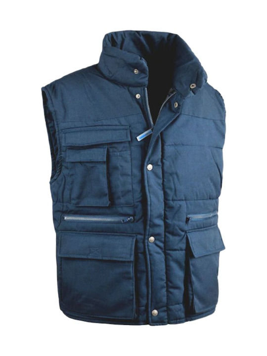 Wurth Antares Men's Safety Vest Navy Blue
