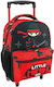 Must Team Schulranzen Trolley Kindergarten Rot mit Flaschenhalter 8Liter