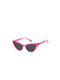 Polaroid Sonnenbrillen mit Rosa Rahmen und Schwarz Polarisiert Linse PLD6174/S MU1/M9