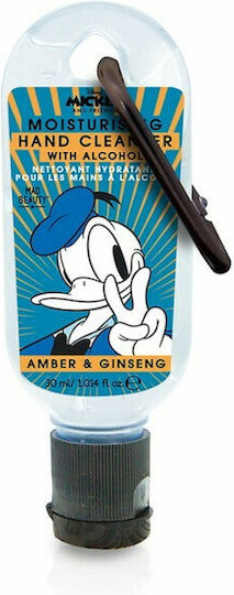 Mad Beauty Clip & Clean Mickey And Friends Αντισηπτικό Gel Χεριών 30ml Amber & Ginseng