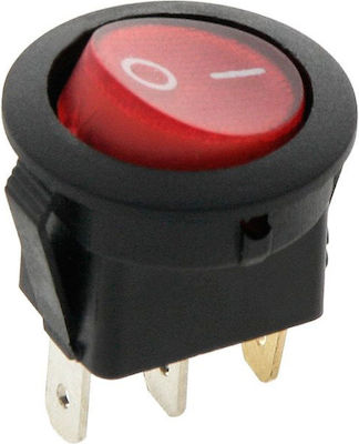 Switch Rocker Illuminated Red