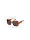 Polaroid Sonnenbrillen mit Orange Rahmen und Schwarz Polarisiert Linse PLD6168/S L7Q/M9