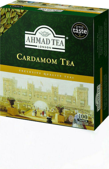 Ahmad Tea Schwarz Tee 100 Beutel 1Stück mit Aroma Kardamom