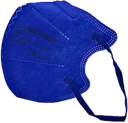 Max Barbeador Max-06G Kids Filtering Butterfly Mask FFP2 Mască de protecție FFP2 pentru copii Dark Blue 20buc