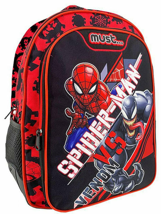 Must Spiderman School Bag Backpack Elementary, Elementary Multicolored