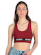 Women's Sports Bra without Padding Red