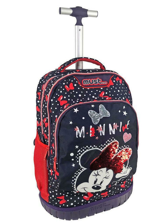 Must Minnie School Bag Trolley Elementary, Elementary Multicolored