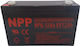 Npp NPP NP6-12Ah Μπαταρία UPS με Χωρητικότητα 12Ah και Τάση 6V