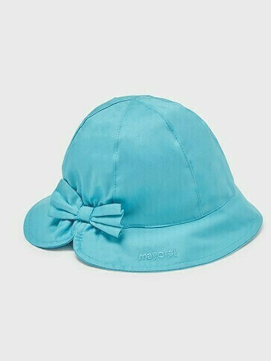 Mayoral Kids' Hat Bucket Fabric Ecofriends Turquoise