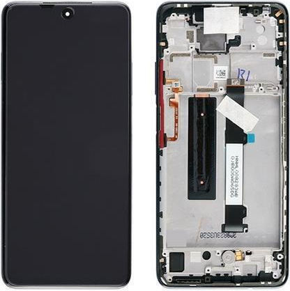 Οθόνη με Μηχανισμό Αφής και Πλαίσιο για Mi 10T Lite (Μαύρο)