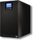 AEC IST3 UPS On-Line 2000VA με 3 Schuko Πρίζες
