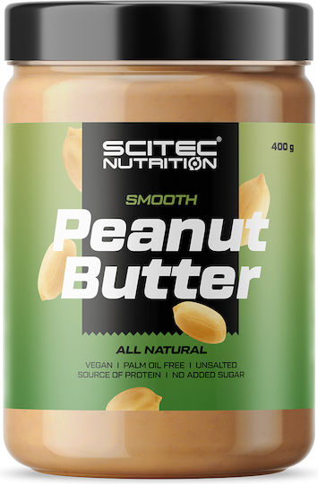 Scitec Nutrition Vegan Φυστικοβούτυρο Απαλό 400gr