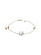 Children's bracelet K14 with kitty 012254 012254 Gold 14 Carat