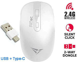 Alcatroz Wireless Two Way Dongle (USB+Type-c) Magazin online Mouse Alb