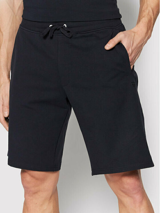Guess Αθλητική Ανδρική Βερμούδα Navy Μπλε