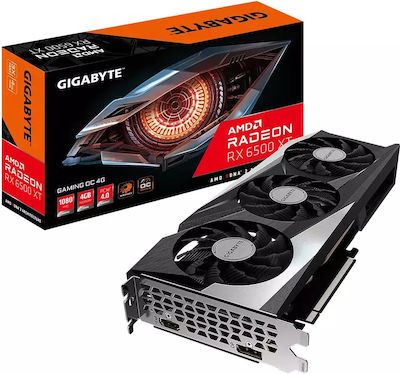 Gigabyte Radeon RX 6500 XT 4GB GDDR6 Gaming OC Κάρτα Γραφικών