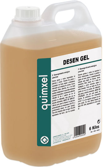 Mopatex Spezielle gewerbliche Reinigungsmittel Desen Gel Gel 6 Kilos 4 Stück