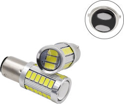 Lampă LED Canbus Bipolară 1157 BAY15D 33 SMD Alb Rece 1buc. OEM