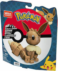 Mega Bloks Τουβλάκια Pokémon Build & Show Eevee για 7+ Ετών 215τμχ