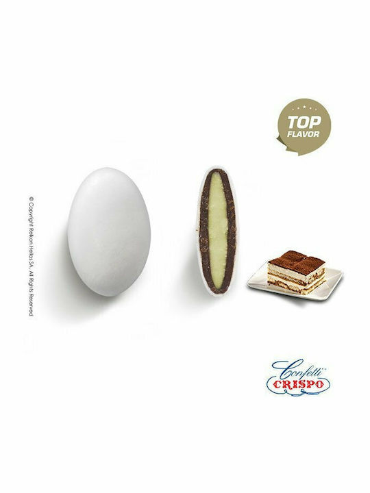 Confetti Crispo Ciocopassion in Form von Rund mit Geschmack von Tiramisu White 1000gr