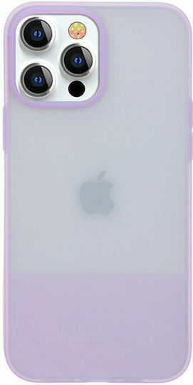 Kingxbar Plain Задна корица Силикон Лилав (iPhone 13 Pro)