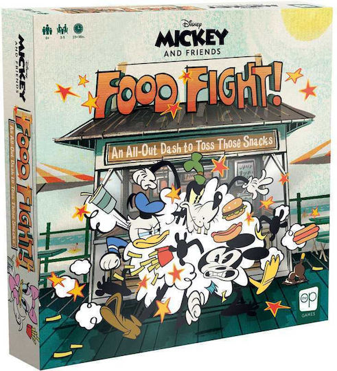 Board Game Food Fight for 3-5 Players 6+ Years Old (EN) The OP