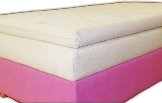 Idilka Topper Memory Dublu Spumă de memorie Impregnat cu Aloe Vera 140x200x8buc