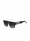 Dsquared2 Icon Men's Sunglasses with Black Metal Frame and Black Gradient Lens 0003S 80S/9O