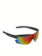 Author Sunglasses Vision LX Unisex Sunglasses with Black Plastic Frame and Orange Lens 09201102