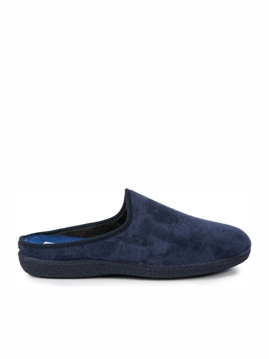 Dicas Men's Slipper Blue