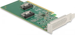 DeLock Κάρτα PCIe σε 4 θύρες M.2