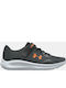 Pursuit 3 Kids Sports Shoes Running with Hoop & Loop Closure Gray
