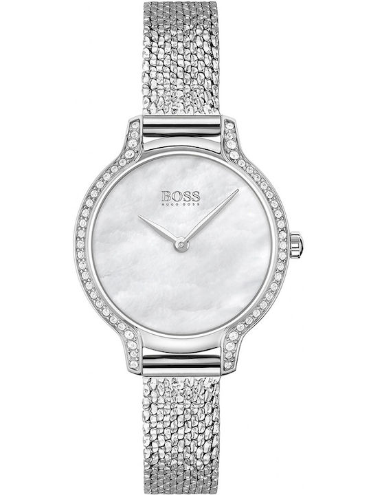 Boss Gala Γυναικείο Ρολόι 28mm Μπαταρίας με Αση...